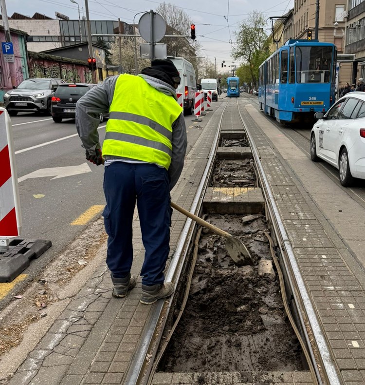 Radovi u Branimirovoj uz izmjene u tramvajskog prometu